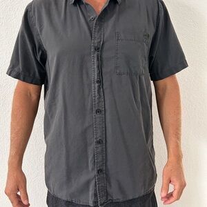Men's Black Short Sleeve Shirt